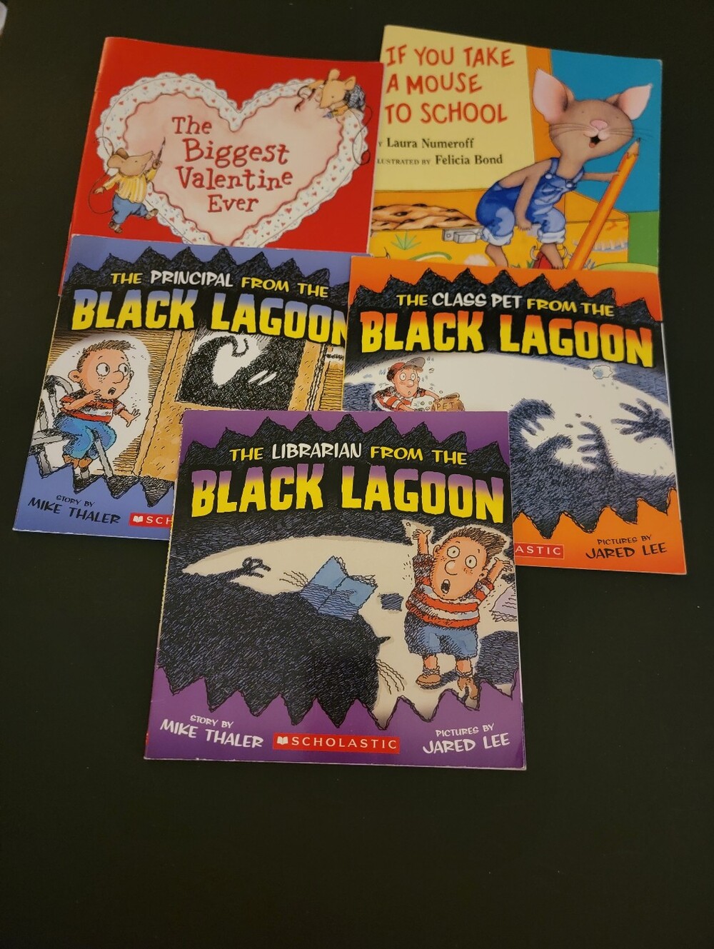 Scholastic Black Lagoon Book Set Of 3 And 2 Other Fun Childrens Reads!